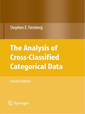 cover image of The Analysis of Cross-Classified Categorical Data